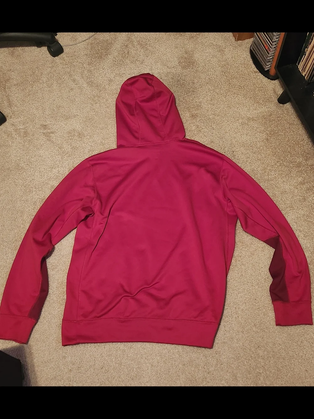 Nike Men's Bright Magenta Performance Hooded Jacket
